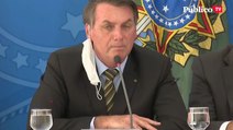 Jair Bolsonaro minimiza los efectos del coronavirus