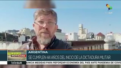 Se cumplen 44 años del inicio de la dictadura militar en Argentina