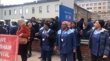 Londres : pandémie et conflit social, des personnels de ménage non-payés