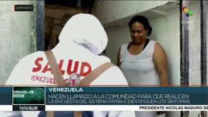 Venezuela: médicos visitan casa por casa detectar casos de COVID-19