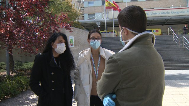 Delegadas de CSIF en el Hospital Gregorio Marañón