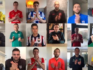 Pays-Bas - Les capitaines d'Eredivisie applaudissent les soignants
