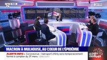 Story 2 : Emmanuel Macron à Mulhouse au cœur de l'épidémie de coronavirus - 25/03