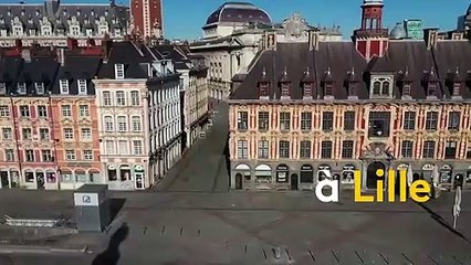 Coronavirus : des drones délivrent des messages de prévention