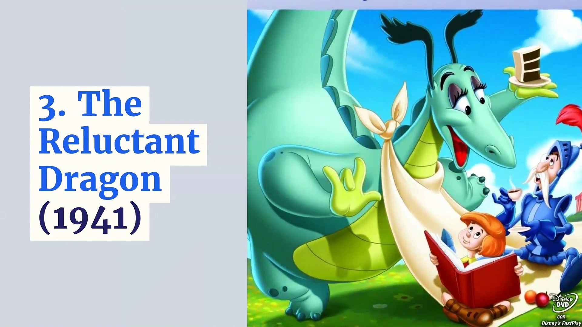 14 Disney movies from 1940s