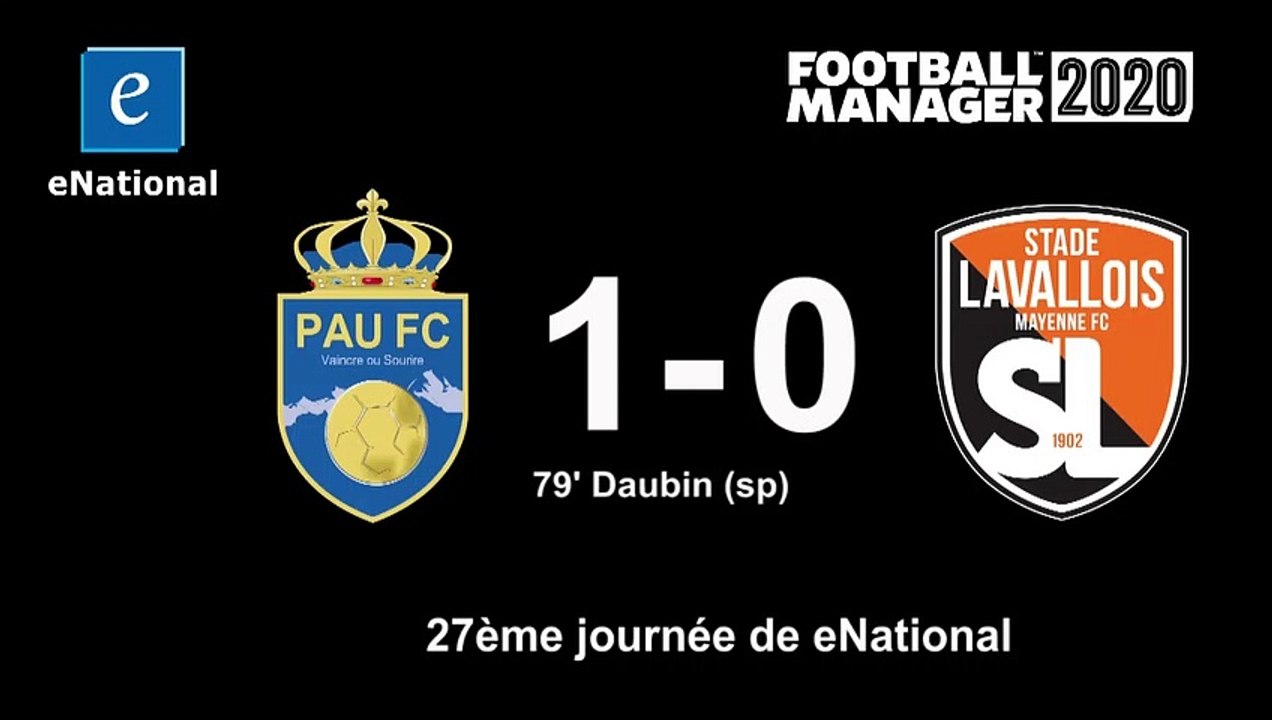 (FM-J27) Pau 1 - 0 Laval, le but