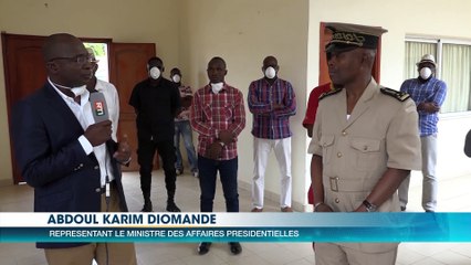 Coronavirus : Le ministre des affaires présidentielles fait don de kits de lavage de mains à la Région du  Tchologo.