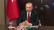 Cumhurbaşkanı Erdoğan bilim kurulu üyeleriyle telekonferans bağlantısı yaptı