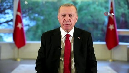 Cumhurbaşkanı Erdoğan ulusa seslendi