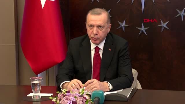 CUMHURBAŞKANI ERDOĞAN, BİLİM KURULU TOPLANTISI'NA VİDEO KONFERANSLA KATILDI