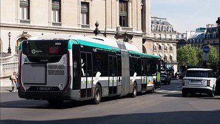 Sound Bus Iveco Urbanway 18 Hyb n°5548 de la RATP - Paris