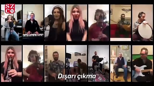 İstanbul Büyükşehir Belediyesi Orkestraları sanatçıları şarkı söyledi