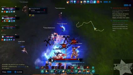 Tera PS4 TTS   Saravash's Ascent  Warrior PoV