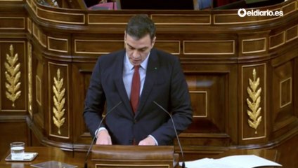 Pedro Sánchez solicita en el Congreso ampliar el Estado de Alarma