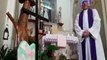 Ce prêtre Italien en direct sur Facebook a oublié de désactiver les filtres