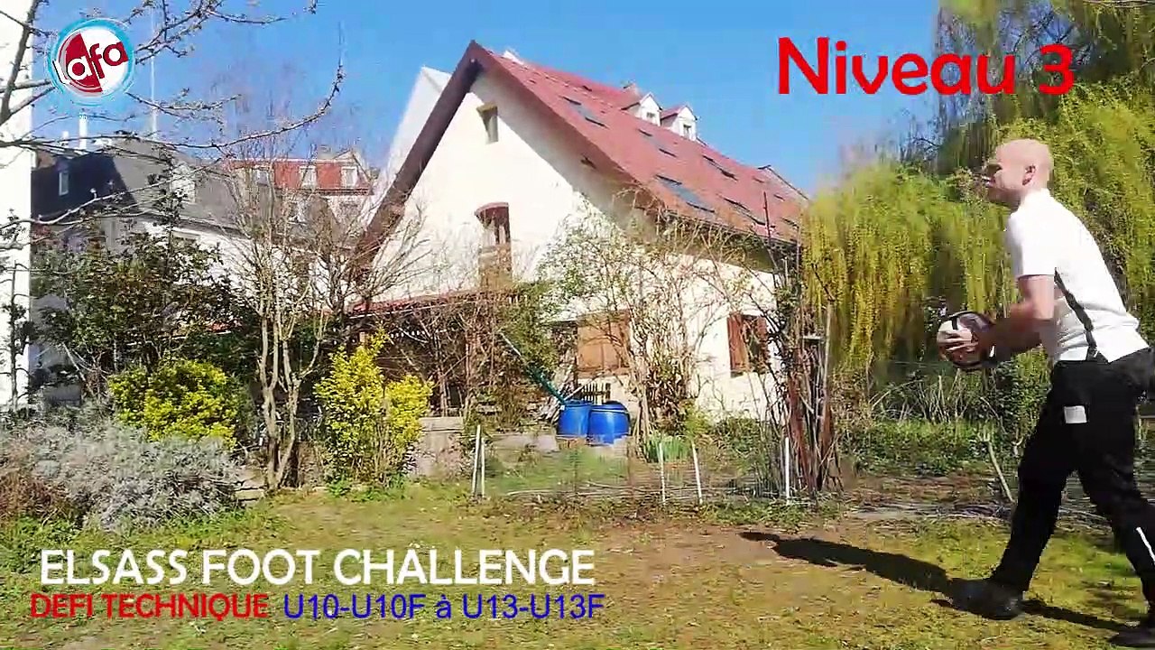 Elsass Foot Challenge #1 : le défi technique à réaliser des U10-U10F aux U13-U13F !