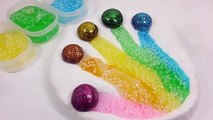 Glue Slime Balloons Foam Clay Colors Finger Learn Colors And Surprise Egg Fun Toys For Kids