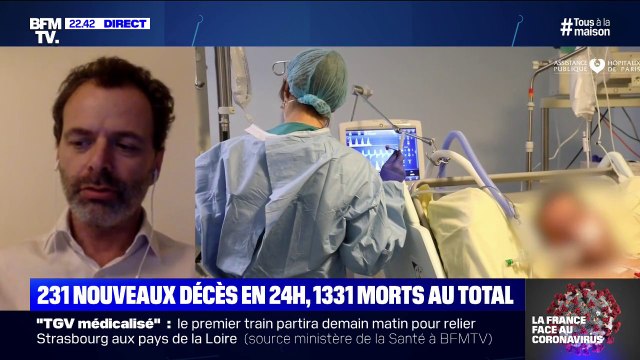 Coronavirus: selon Rémi Salomon (AP-HP), les formes sévères touchent aussi les gens autour de la cinquantaine