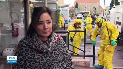 Coronavirus : à Cannes, la désinfection des rues a commencé