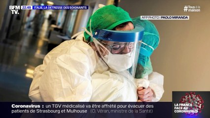 Italie, la détresse des soignants