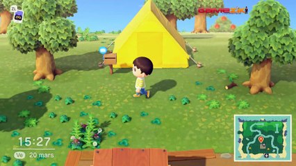 Animal crossing Jour 01 partie 1