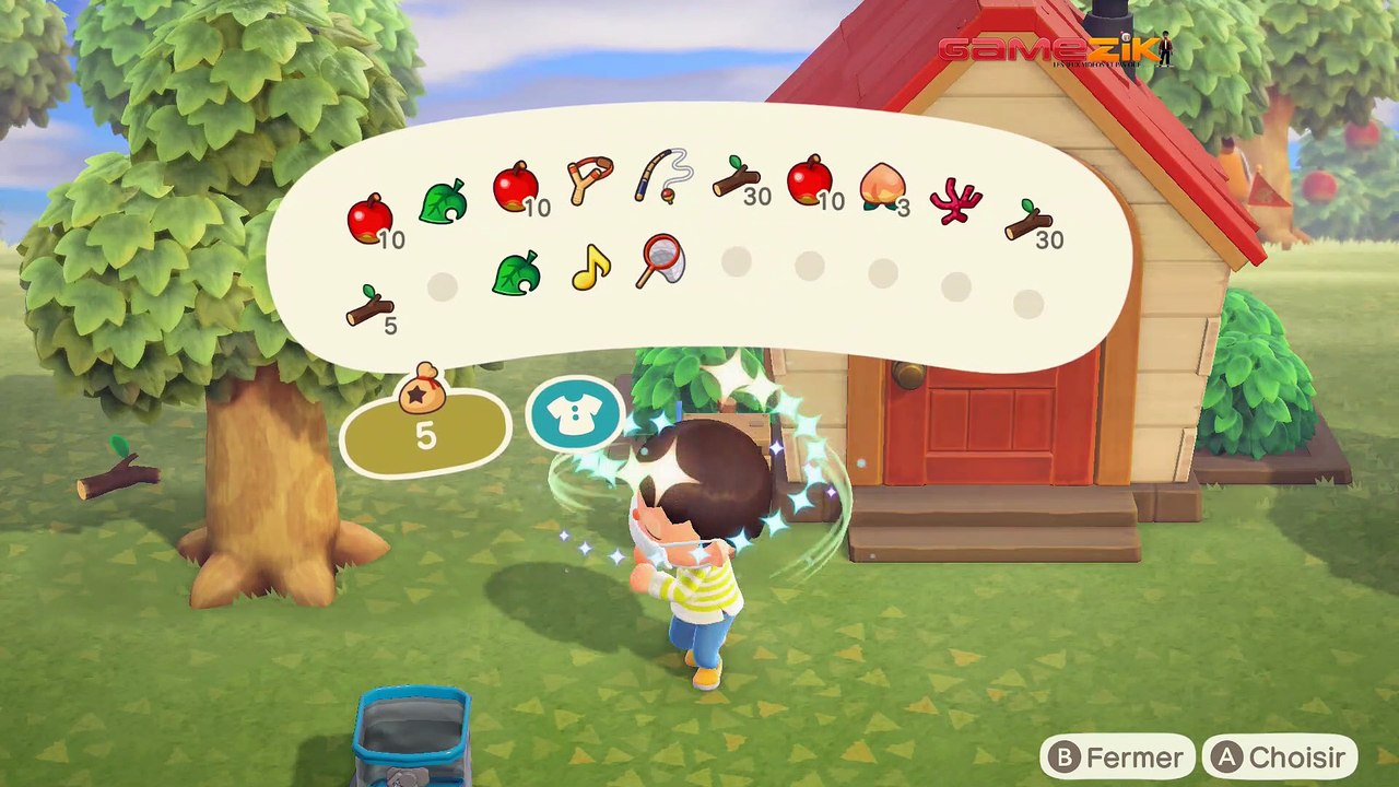 Animal crossing Jour 02 partie 1