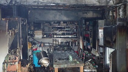 부산 해운대구 횟집 화재...8백만 원 재산피해 / YTN