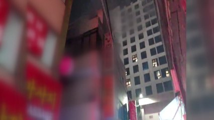 서울 가리봉동 마사지숍 화재...연기흡입 3명 구조 / YTN