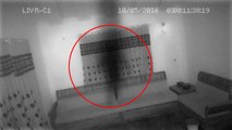 Spooky Ghost Shadow Caught on CCTV Camera - Creepy Black Ghost Shape - Scary Video - Horror Video