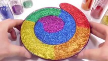 Kids Play Learn Colors For Kids Slime Mixing All Colors Glitter Water Slime Clay Toys For Kids