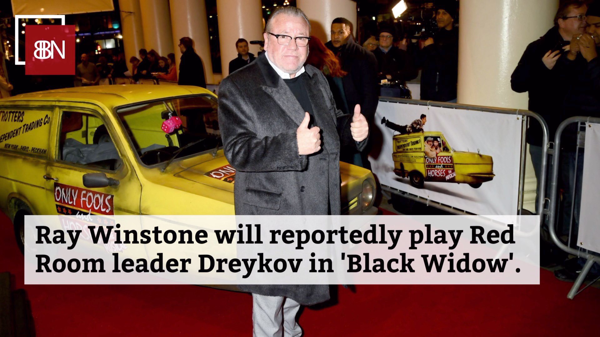 Ray Winstone's Black Widow Role