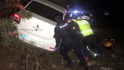 Karabük'te otomobil devrildi: 1 ölü, 3 yaralı