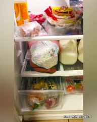 Hilarious & Adorable Baby Meets the Fridge! 😂