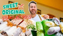 SWEET VS. ORIGINAL STEAMED RICE ROLLS