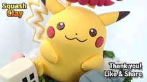 Pokémon Clay Art: Gigantamax Pikachu!! and Clay Diorama