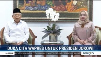 Duka Cita Wapres untuk Presiden Joko Widodo