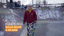 Gente da record: sullo skate a 66 anni