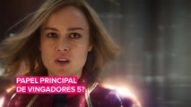 Será que a Capitã Marvel fará o papel principal de 'Vingadores 5'?