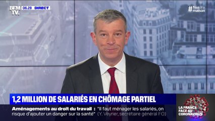 Descargar video: Coronavirus: 1,2 million de salariés sont actuellement placés en chômage partiel