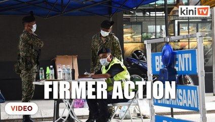 Firmer action will be taken against errant individuals in second week of MCO