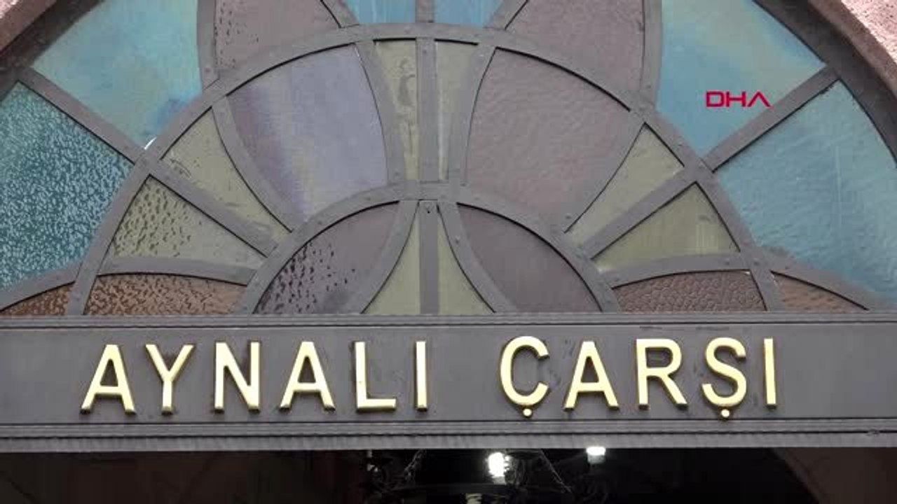 ÇANAKKALE'NİN SİMGESİ AYNALI ÇARŞI, KORONAVİRÜS NEDENİYLE BOŞ KALDI