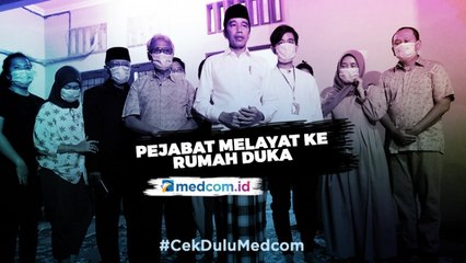 Sejumlah Pejabat Melayat ke Rumah Duka Ibunda Jokowi