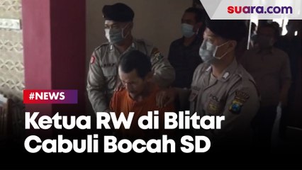 Cabuli Pelajar SD Sepulang Mengaji, Ketua RW di Blitar Diringkus Polisi