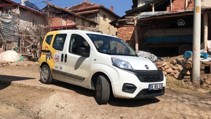 Sokağa çıkma kısıtlaması olan vatandaşların maaşları evlerinde ödendi - UŞAK