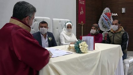 Nikah törenlerinde sıkı korona virüs önlemi