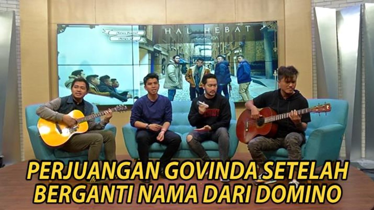 Perjuangan Govinda Sukses di Industri Musik setelah Berganti Nama dari Domino