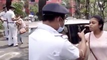 West Bengal Police की Lockdown Duty के बीच एक महिला ने Kiss कर मचाया बवाल, VIRAL VIDEO | Boldsky