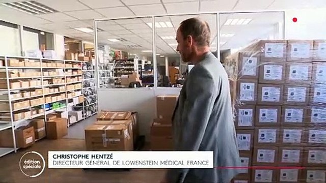 VIRUS - La France va manquer de respirateurs artificiels dans les prochains jours et les usines n'ont plus aucun stock - Reportage