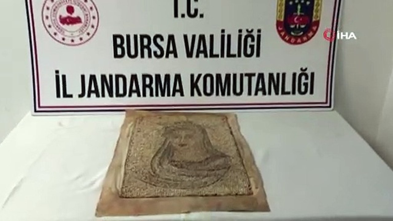 Bursa'da milyonluk tarihi eser operasyonu