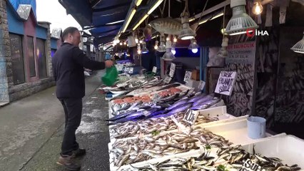 Trabzon'da balık tezgahlarında ‘Korona’ sessizliği